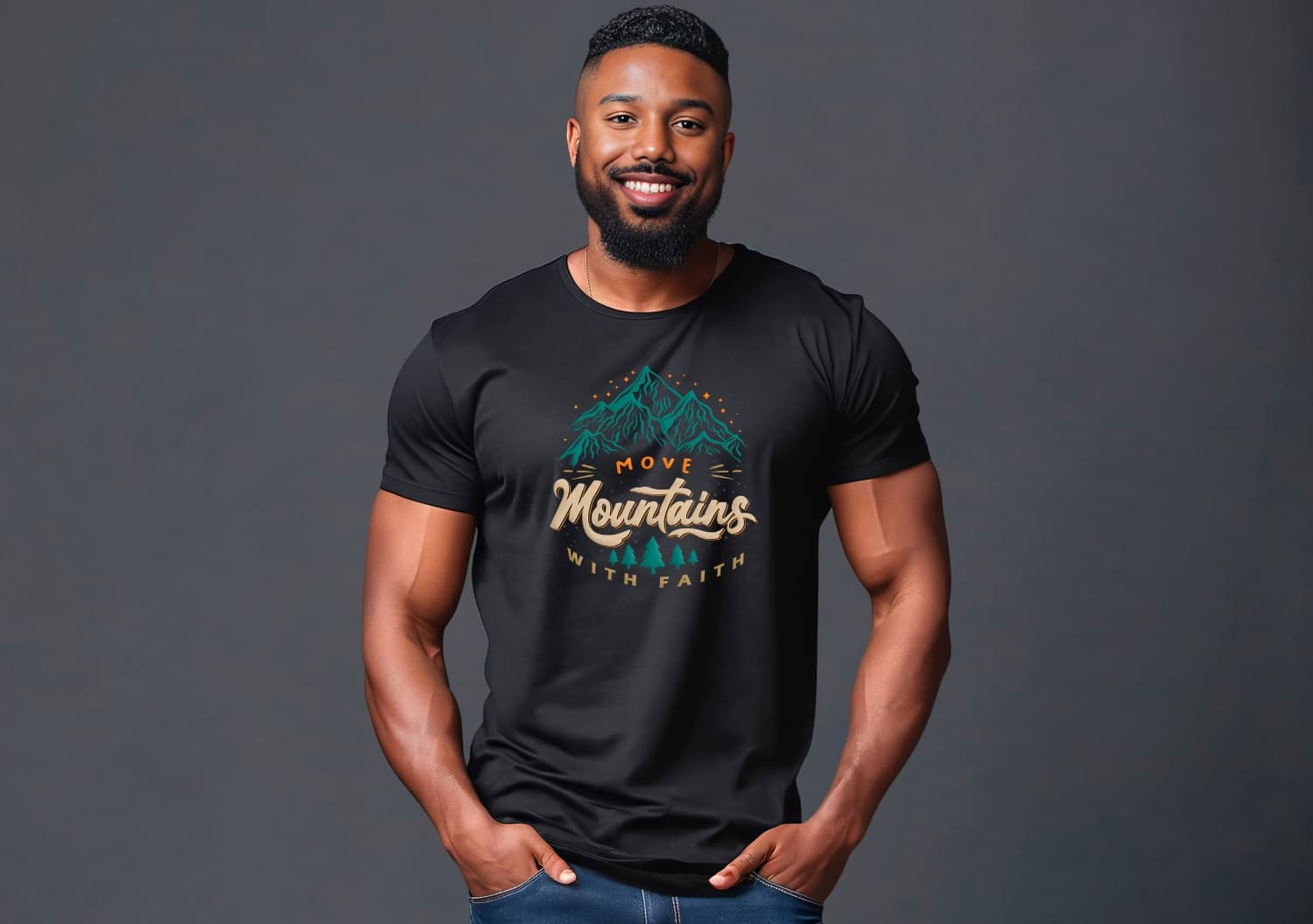 Camiseta Move Mountains