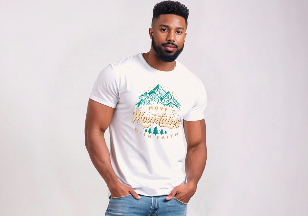 Camiseta Move Mountains